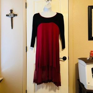 NWOT 2xl boutique style lightweight soft stretchy dress
